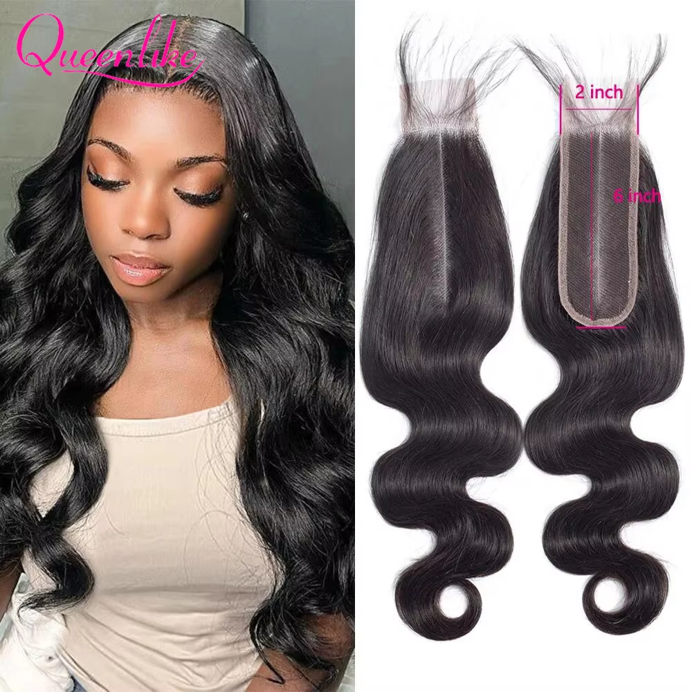 Board Game Queen - 2x6 Lace Closure 14-26 inch Brazilian