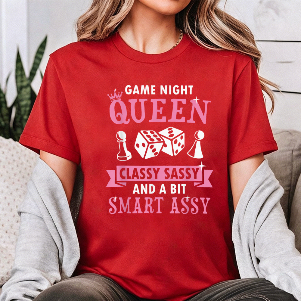 Board Game Queen - Game Night Queen Women Graphic T