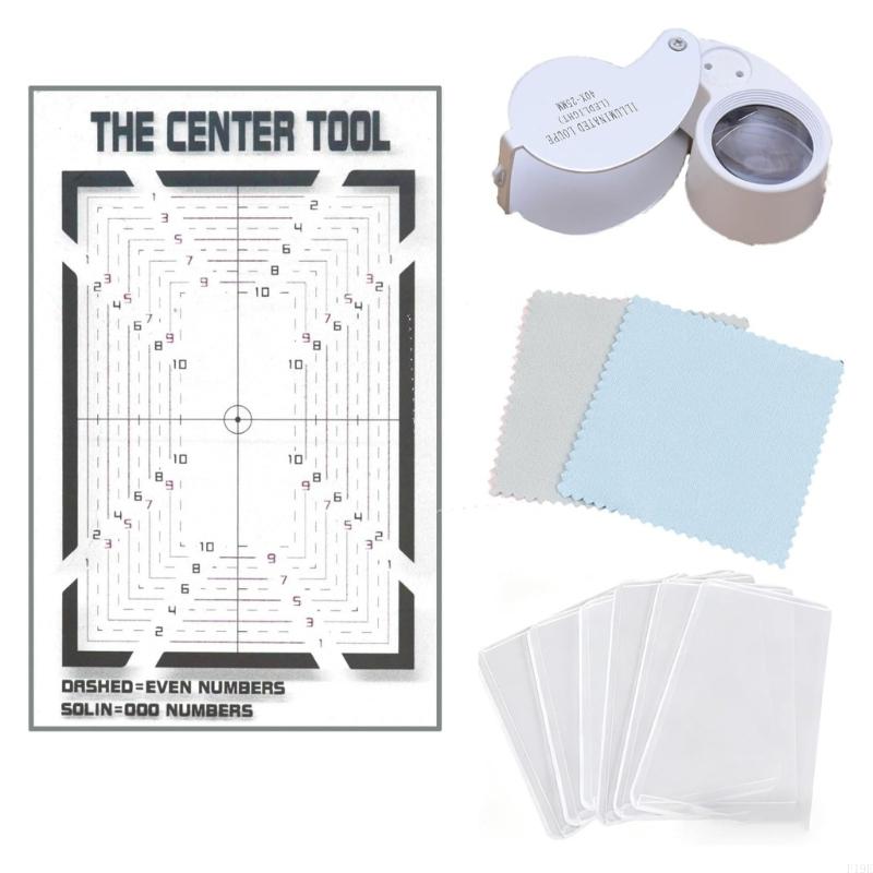 Board Game Review - Trading Card Centering Tool with Alignment