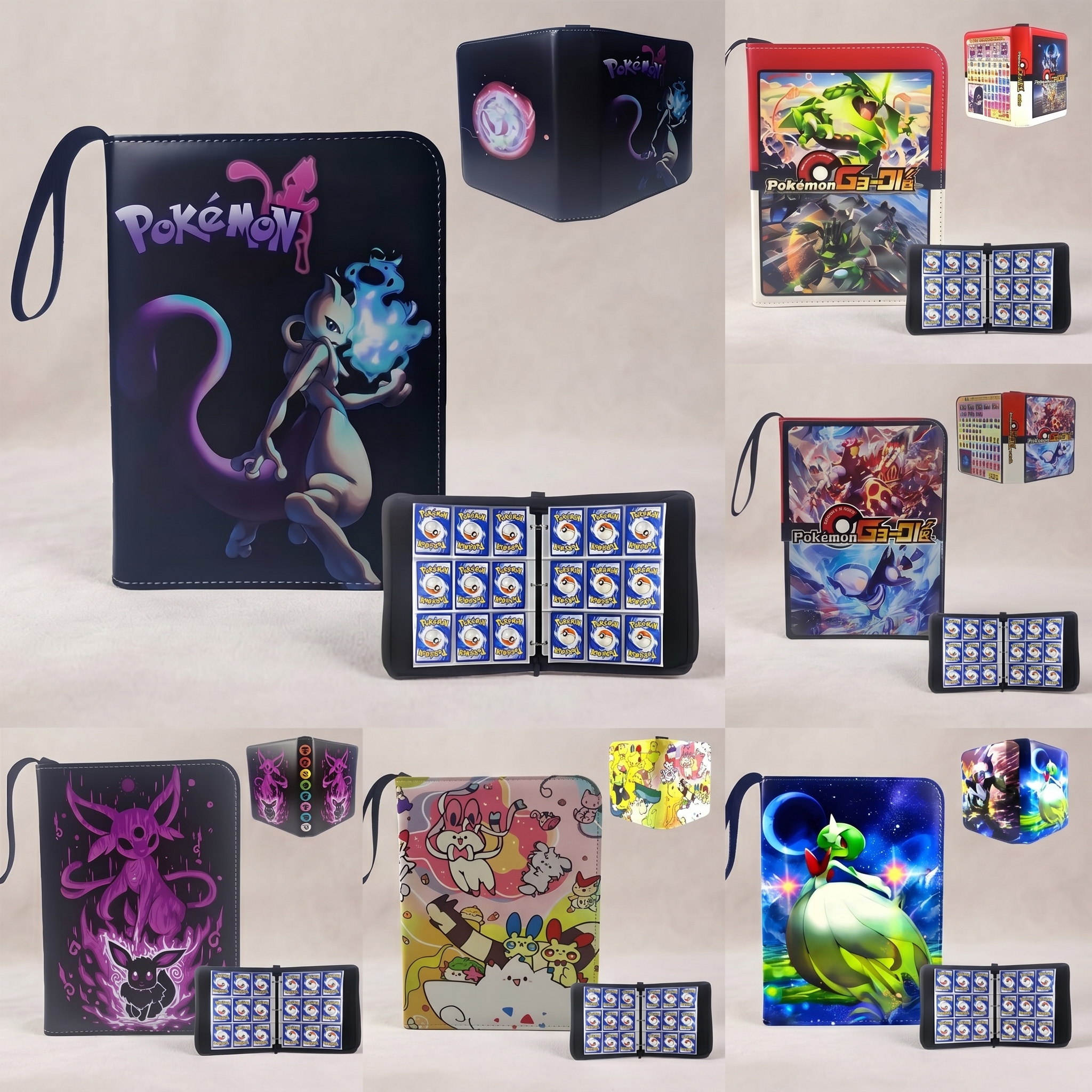 Board Game Zoo - Bandai Pokemon 4or9 Grid Card Album