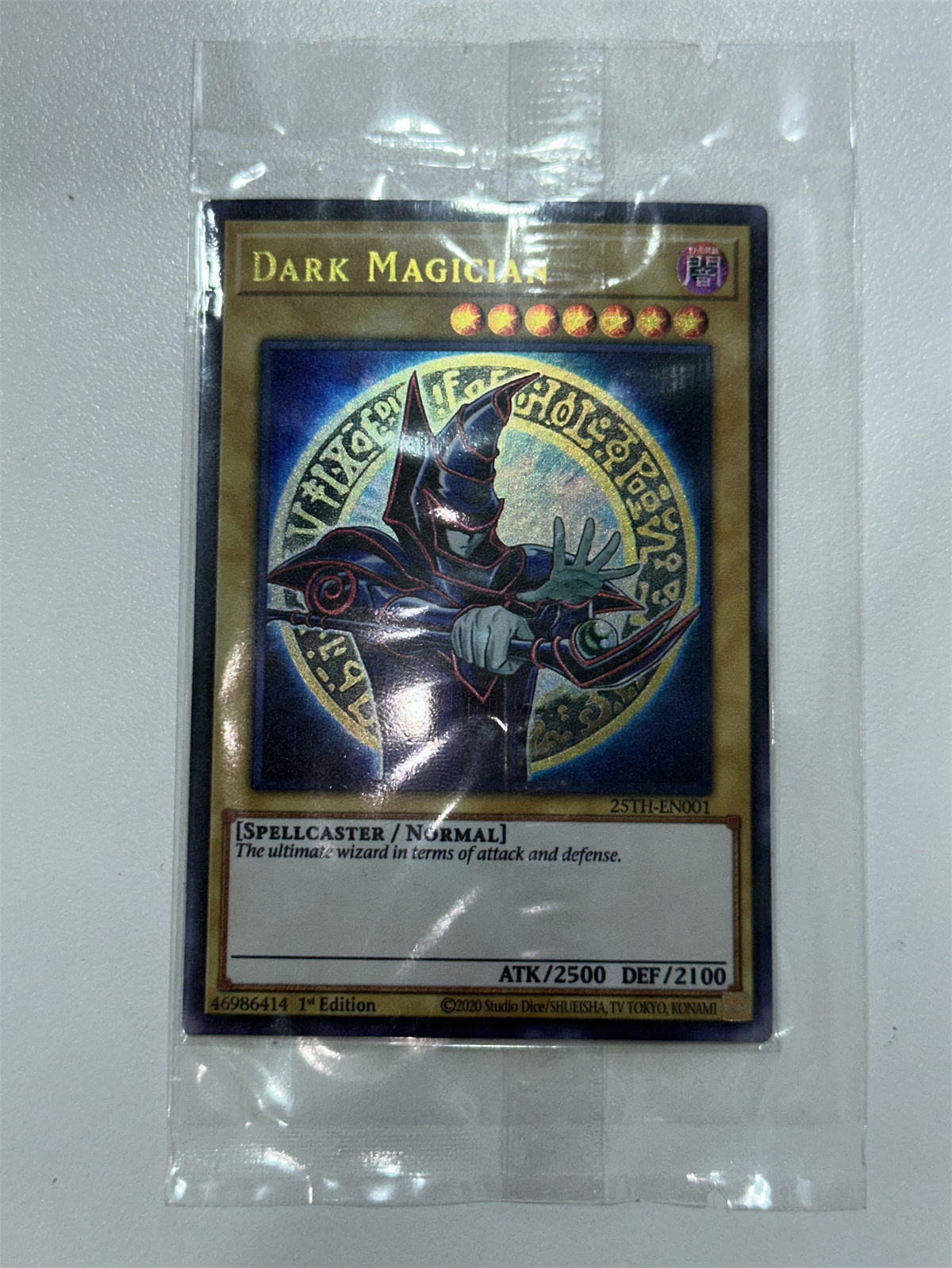 Board Game Gi - Yu-Gi-Oh TCG Dark Magician 25th-EN001 Magia