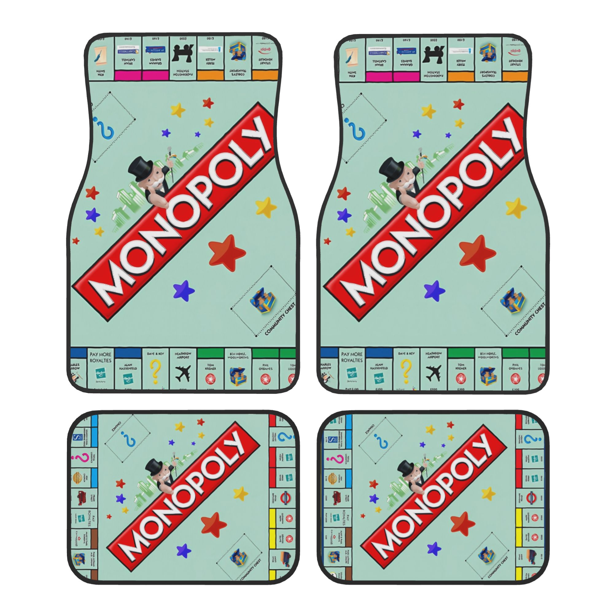 Board Game Monopoly - Board Game Board Monopoly Car Floor