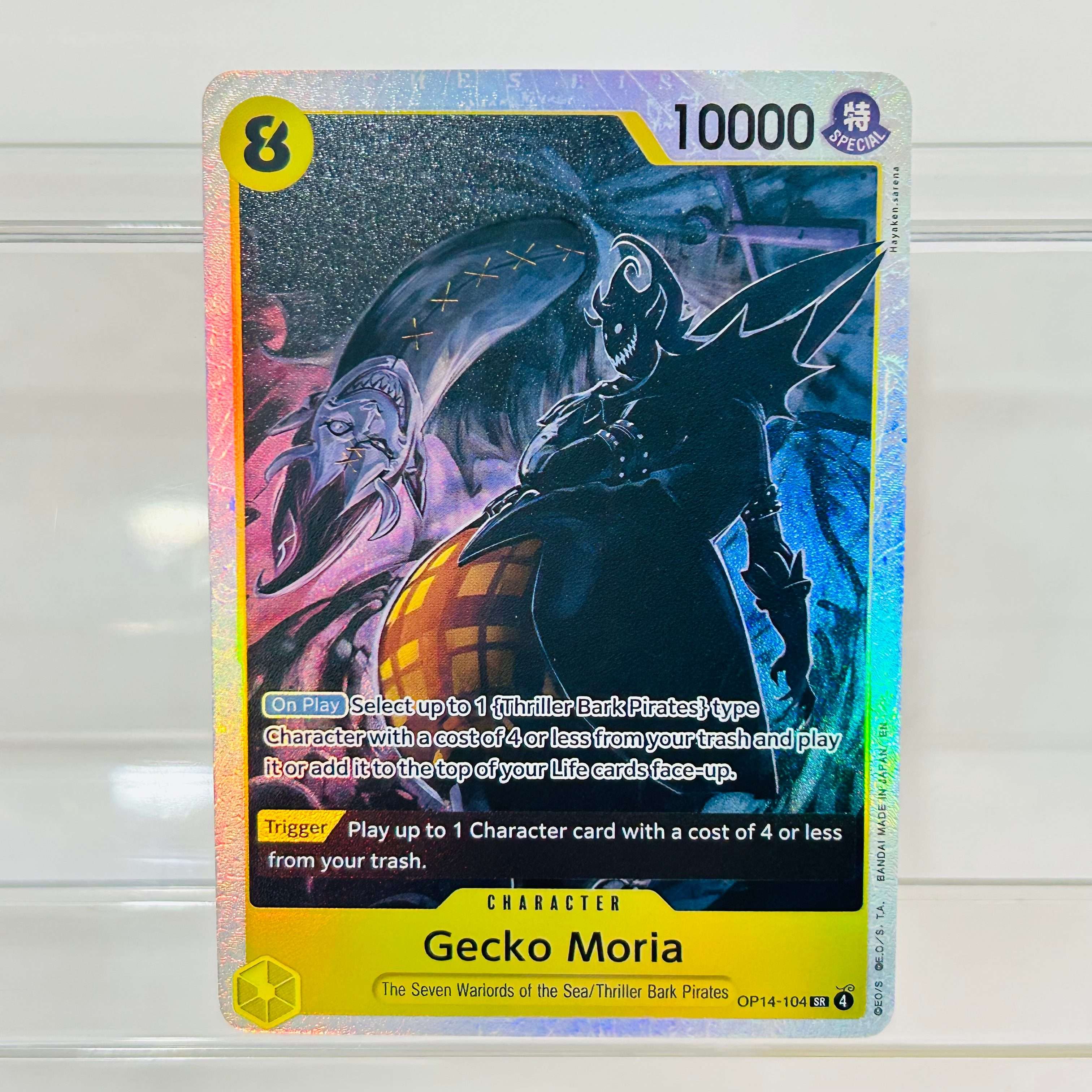 Board Game Anime - One Piece Gecko Moria OP14-104 SR