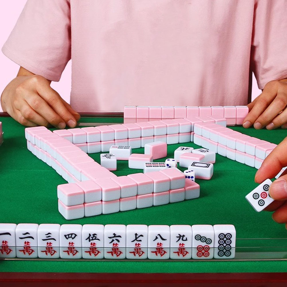 Board Game Ideas - Mini Mahjong Chinese Traditional Mahjong Board