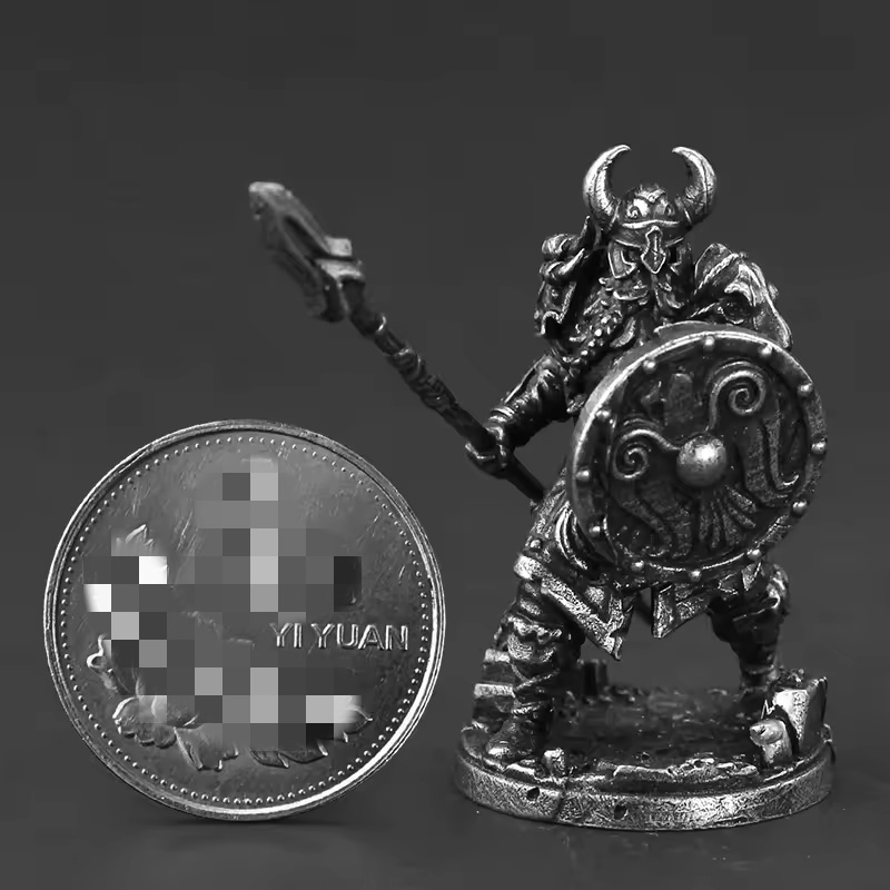 White Brass Viking Warrior Min - Board Game Vikings บทวิจารณ์และราคา