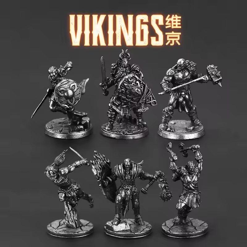White Brass Viking Warrior Min - Board Game Vikings บทวิจารณ์และราคา