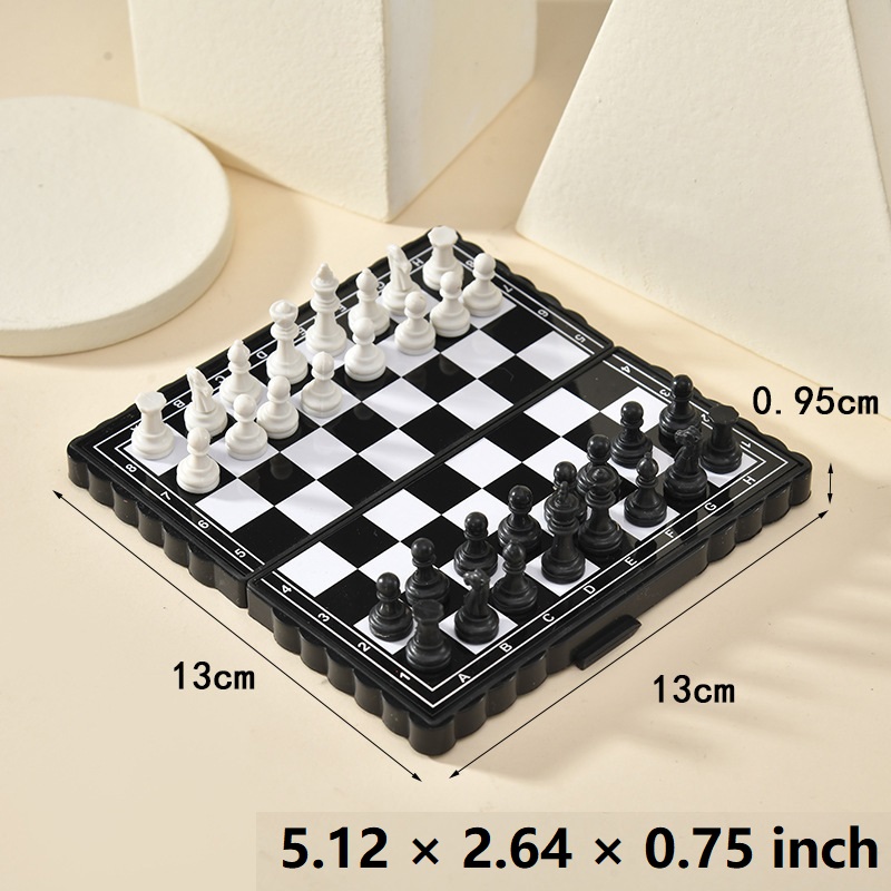 Mini Portable Magnetic Chess S - Magnetic Travel Chess บทวิจารณ์และราคา