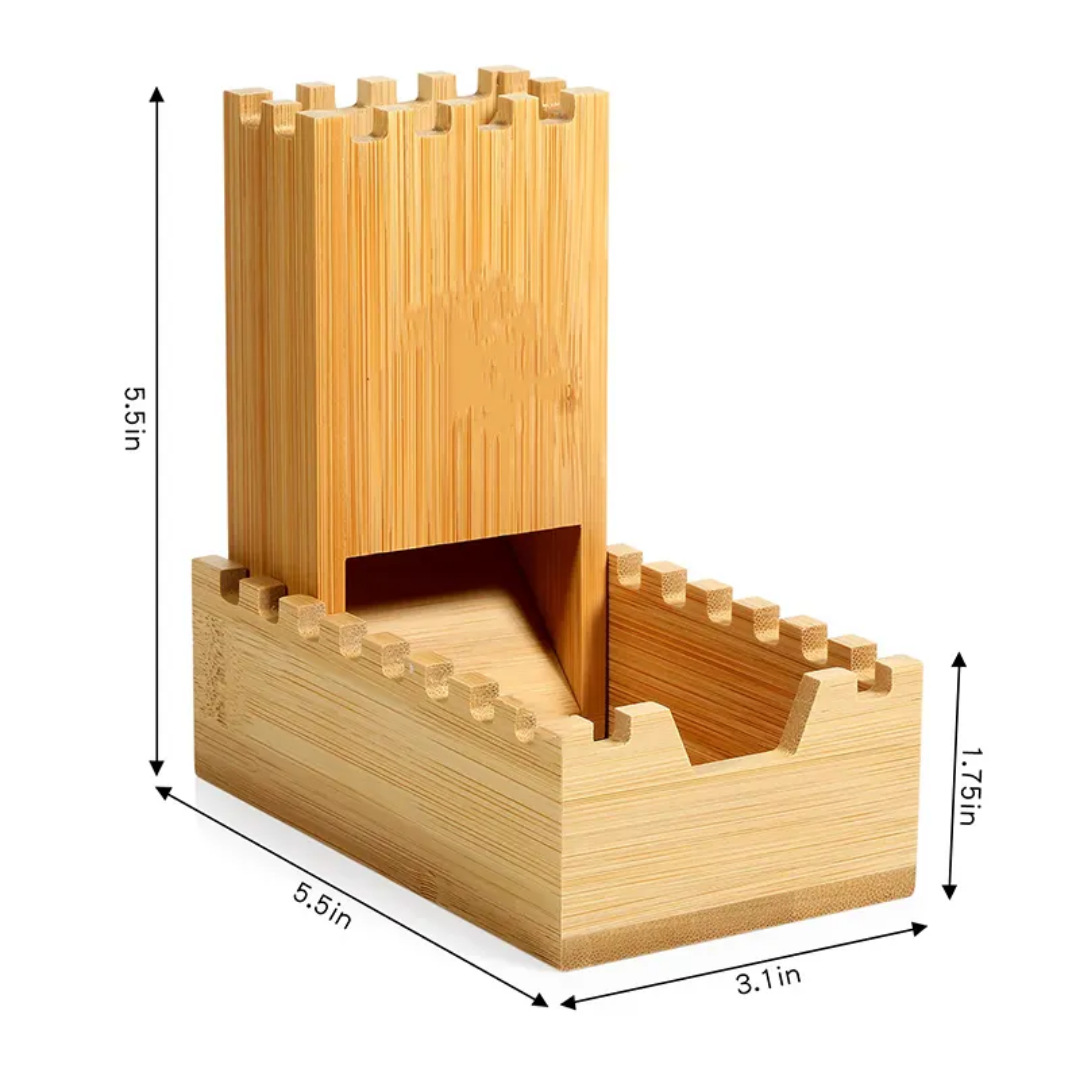 Wooden Dice Tower Folding Stor - Dice Tower Wooden บทวิจารณ์และราคา