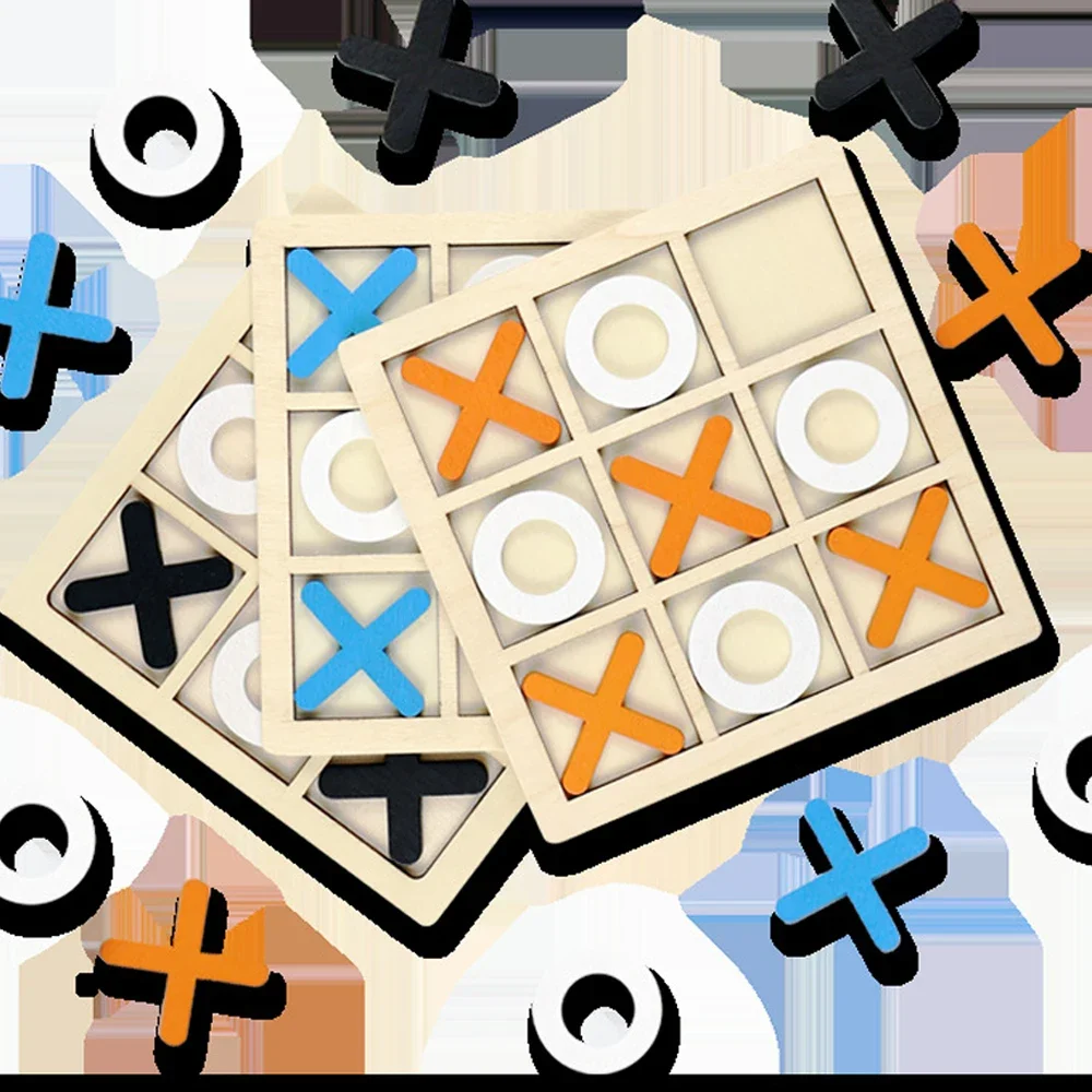 Wooden XO Tic Tac Toe Game Min - Board Game Ideas บทวิจารณ์และราคา
