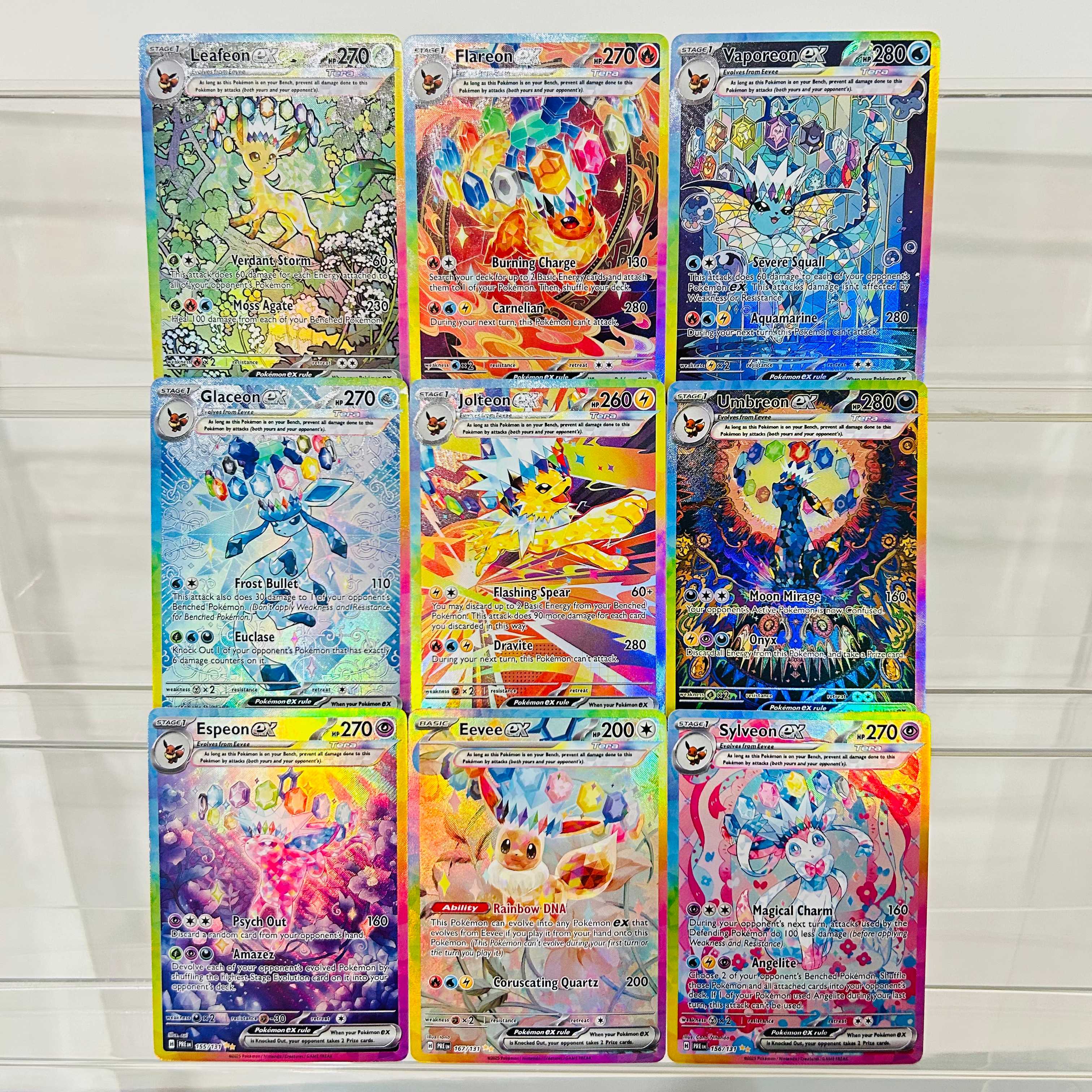 Pokemon 9Pcs Eevee Umbreon Syl - Board Game Anime บทวิจารณ์และราคา