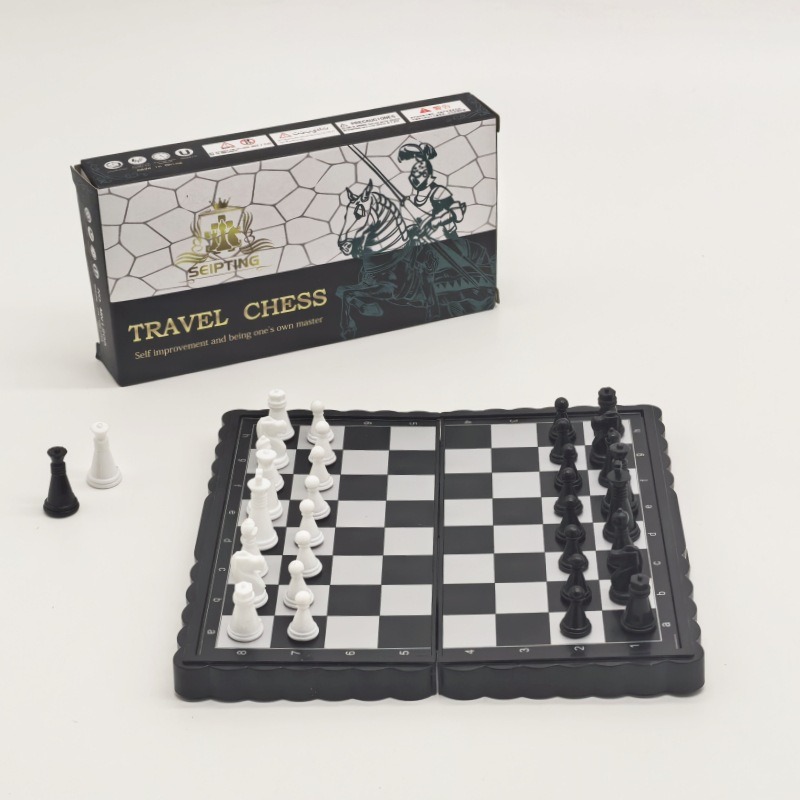 Mini Portable Folding Magnetic - Magnetic Travel Chess บทวิจารณ์และราคา