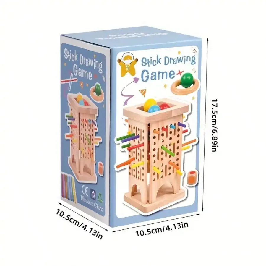 2026 3-In-1 Wooden Stick Puzzl - Dice Tower Wooden บทวิจารณ์และราคา