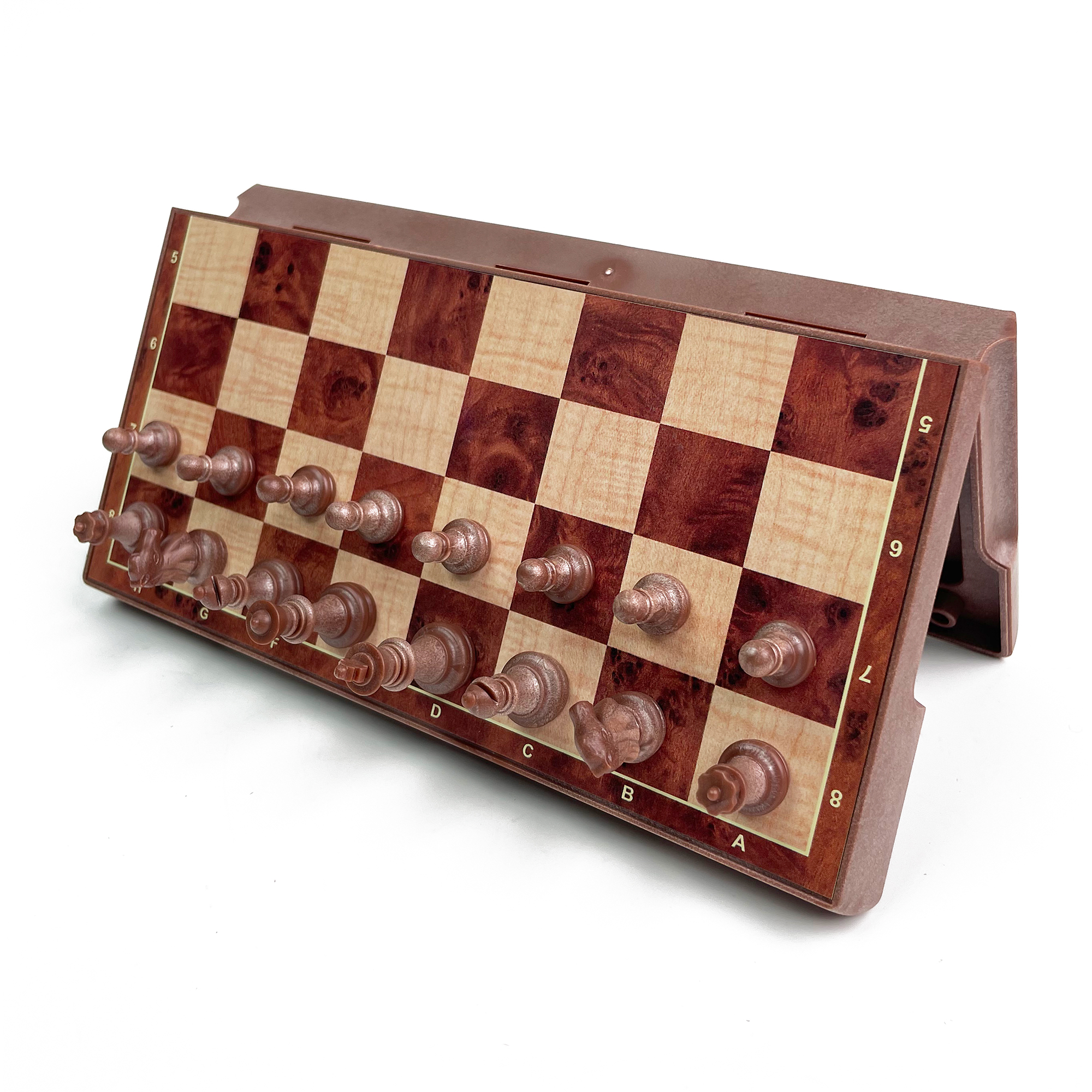 2-in-1 Foldable Magnetic Woodg - Magnetic Travel Chess บทวิจารณ์และราคา