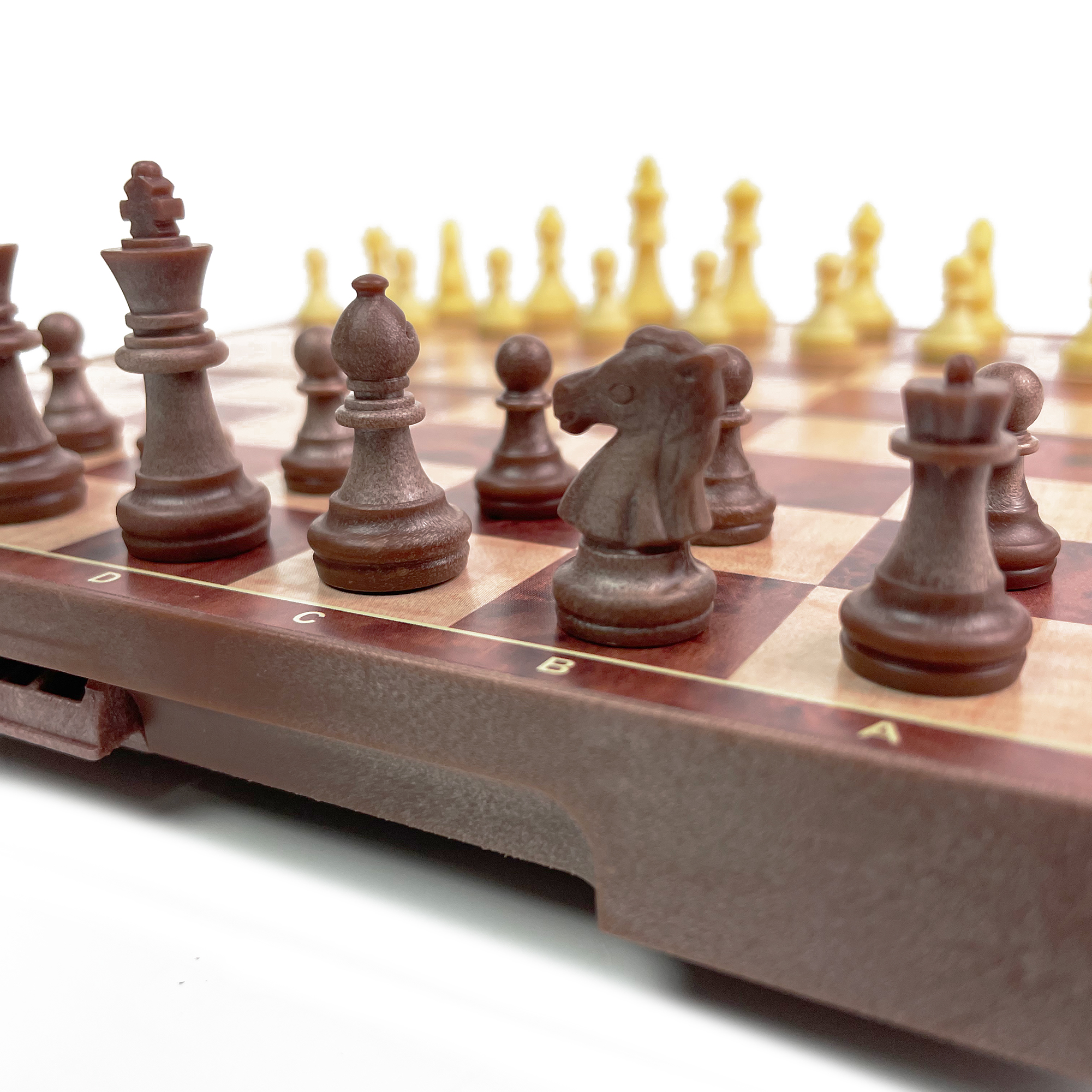 2-in-1 Foldable Magnetic Woodg - Magnetic Travel Chess บทวิจารณ์และราคา