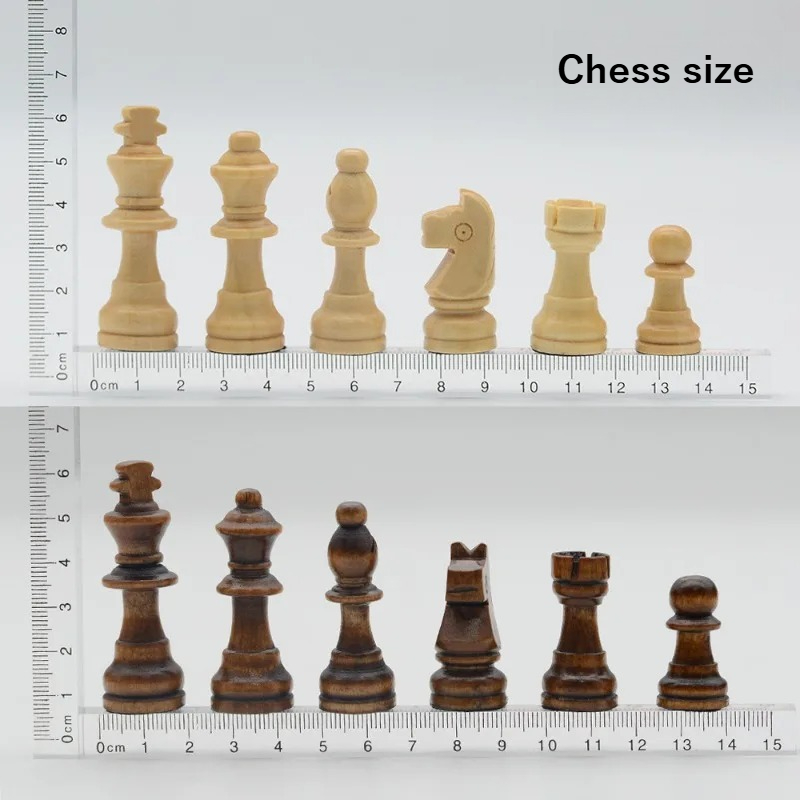 Round Solid Wood Magnetic Ches - Magnetic Travel Chess บทวิจารณ์และราคา