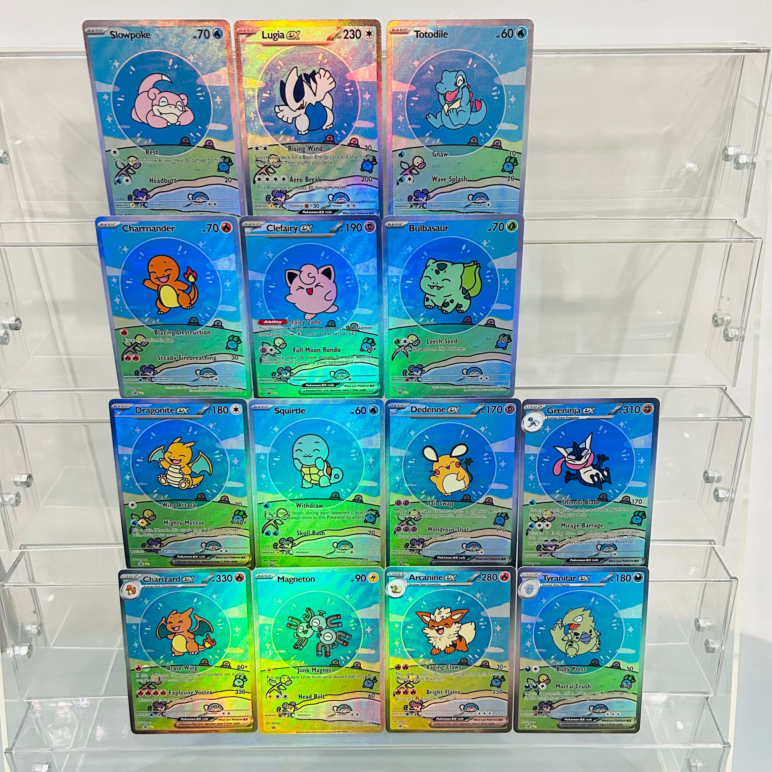 Pokemon 14pcs Cards (Lugia Cha - Board Game Anime บทวิจารณ์และราคา
