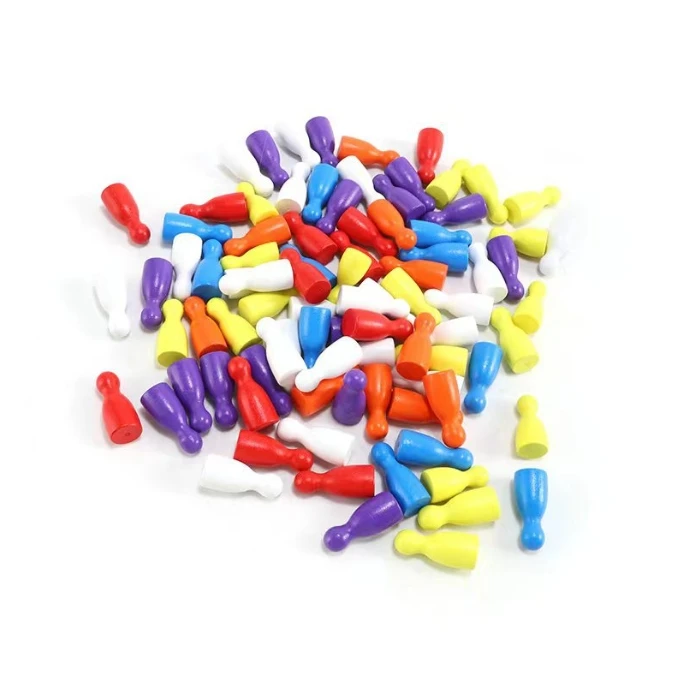 100 Pcs Colorful Wooden Chess  - Board Game Hegemony บทวิจารณ์และราคา