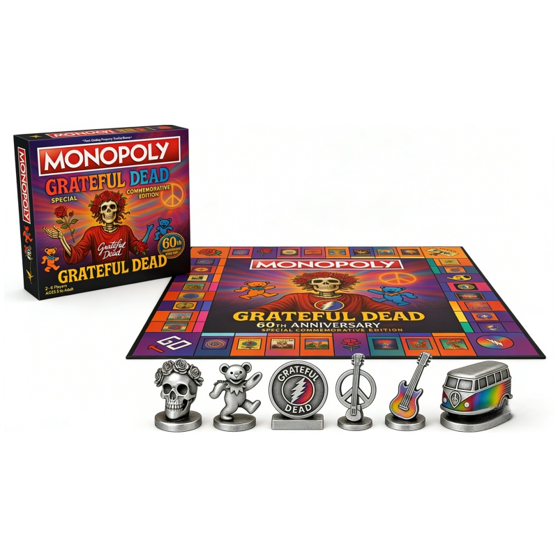 Grateful Dead Monopoly 60th An - Board Game Monopoly บทวิจารณ์และราคา