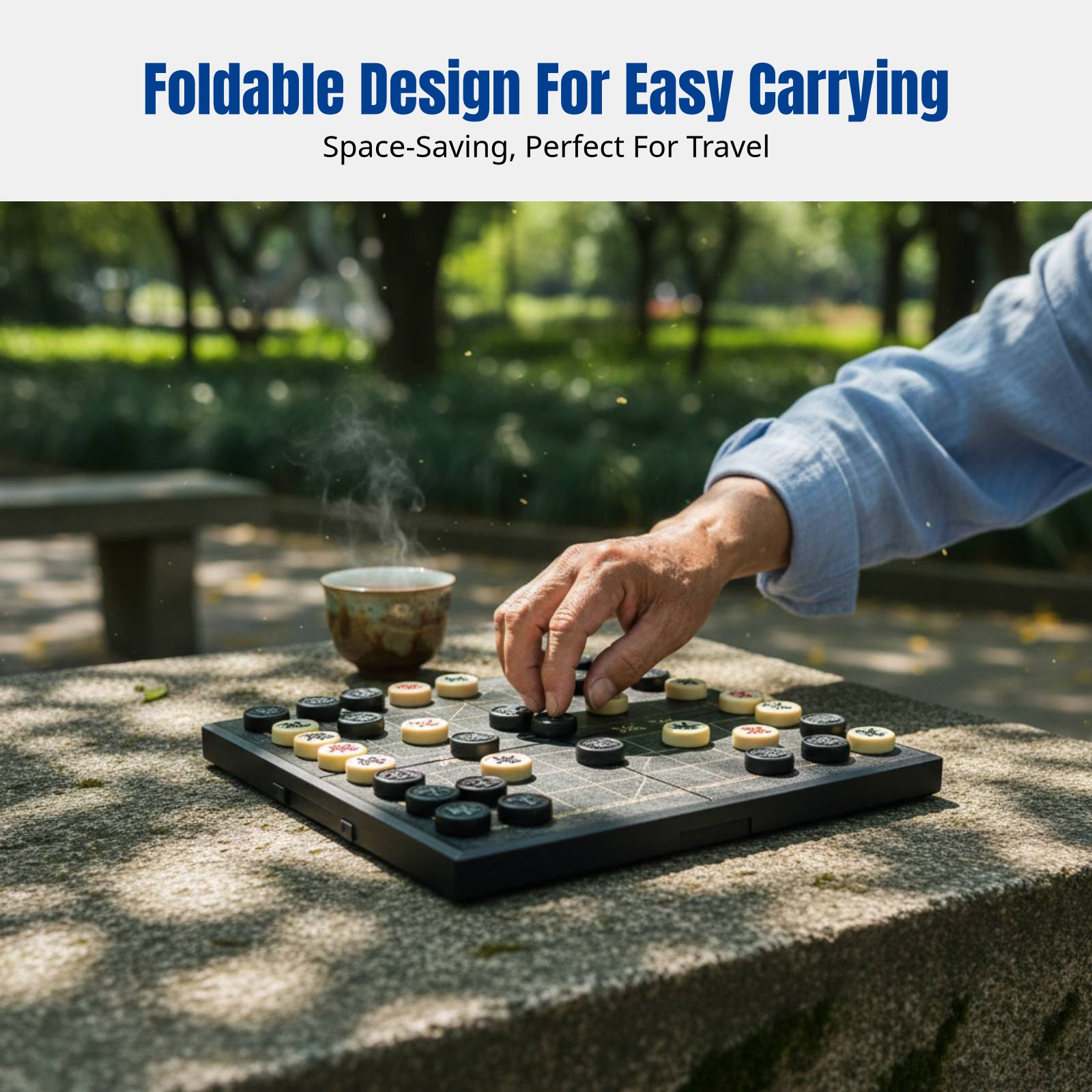 Foldable Chess Set, Multi-Game - Board Game Is บทวิจารณ์และราคา