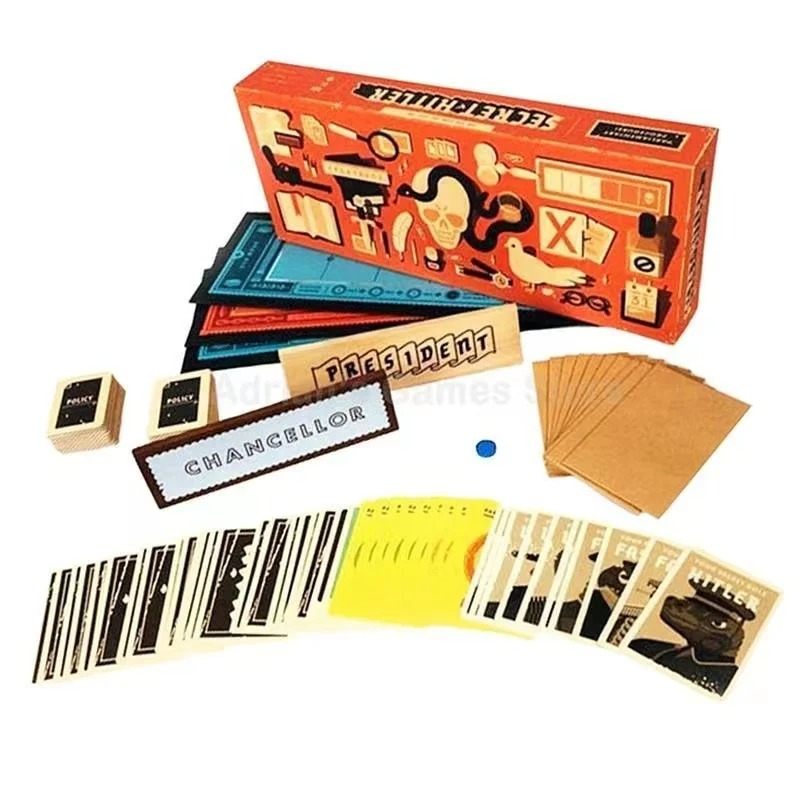 Secret Hitler Board Games Card - Board Game Hitler บทวิจารณ์และราคา