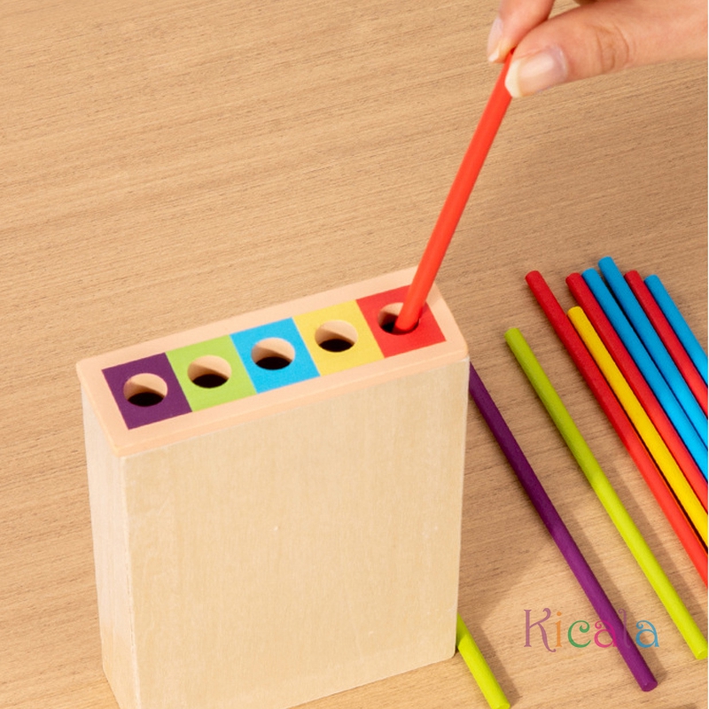 Montessori Game Wooden Stick T - Dice Tower Wooden บทวิจารณ์และราคา