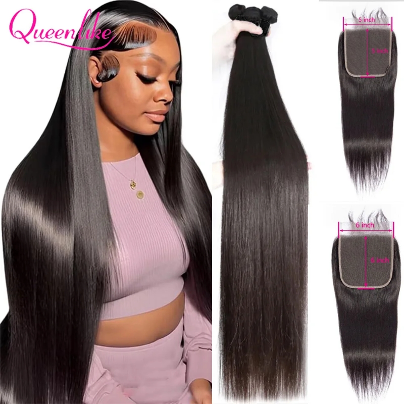30 40inch Straight Human Hair  - Board Game Queen บทวิจารณ์และราคา