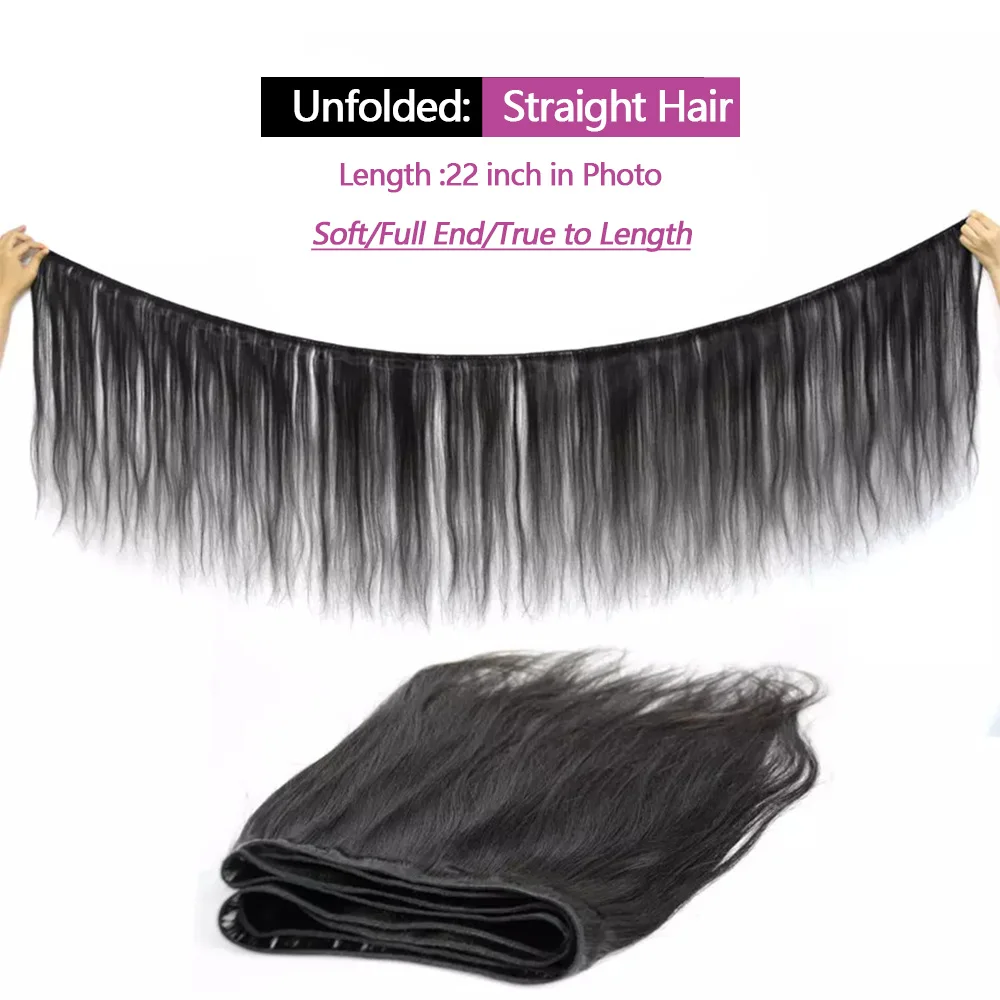 30 40inch Straight Human Hair  - Board Game Queen บทวิจารณ์และราคา