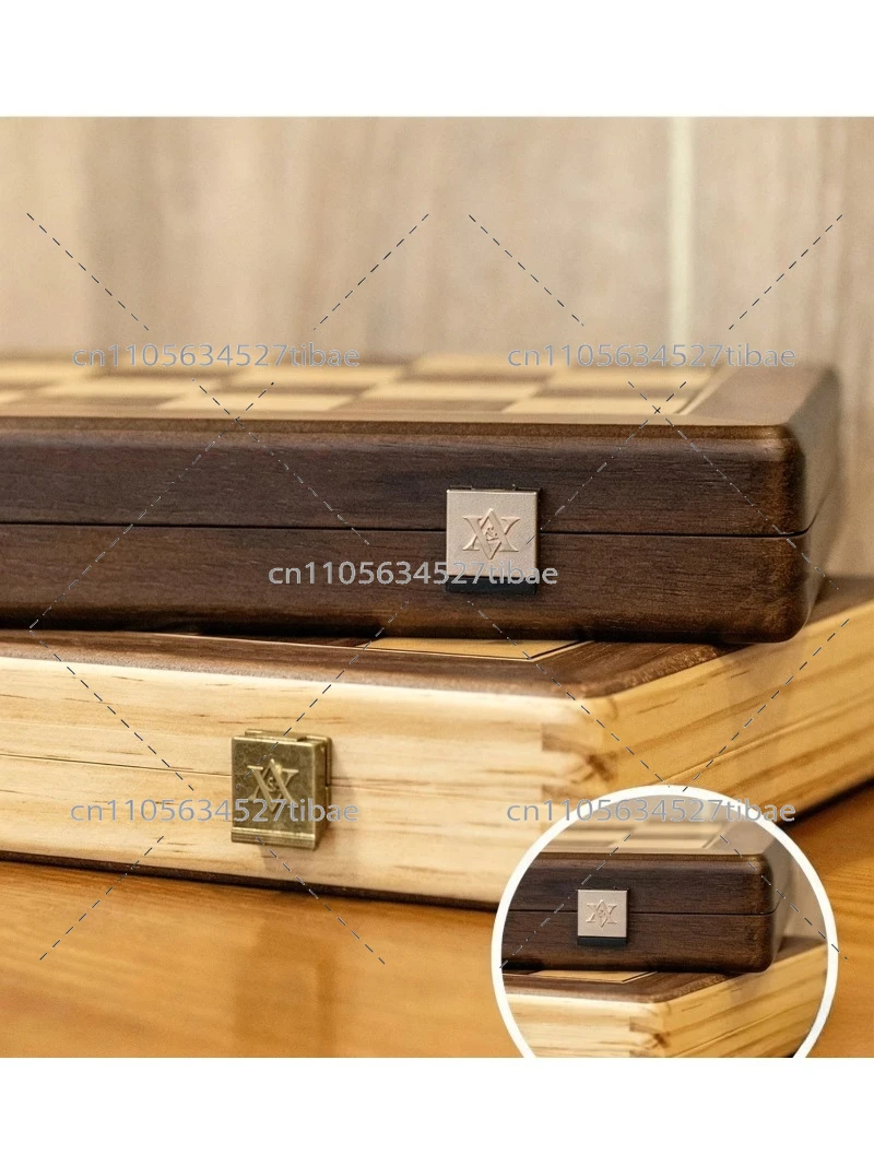 Magnetic Chess Set Solid Wood  - Magnetic Travel Chess บทวิจารณ์และราคา