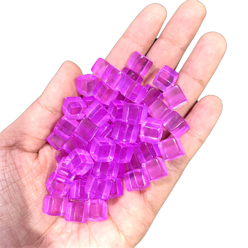 100pcs/set 8mm Clear Cube Dice - Board Game Hegemony บทวิจารณ์และราคา