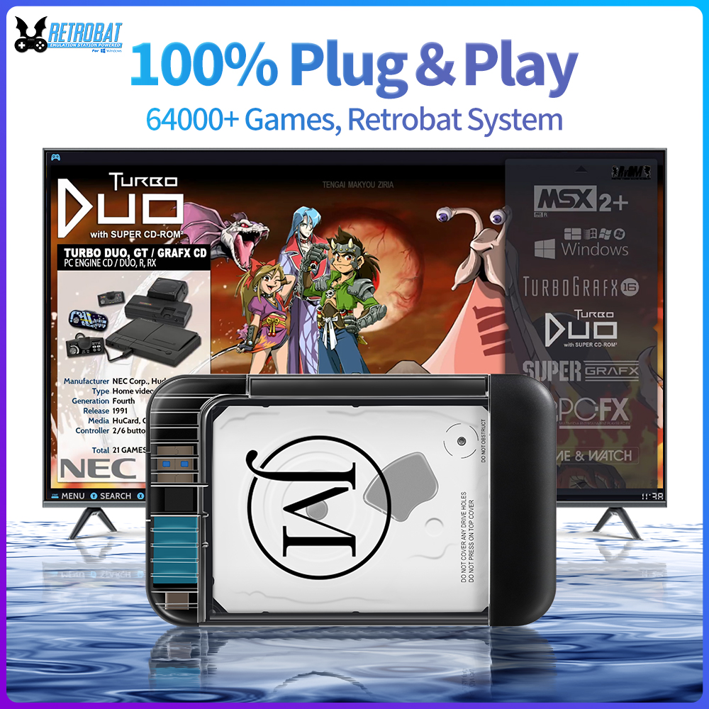 RETROBAT Portable 500G Gaming  - Board Game Journal บทวิจารณ์และราคา