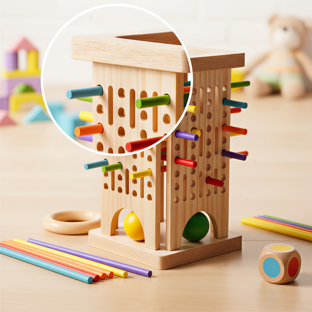 Montessori Wooden Board Game C - Board Game Ideas บทวิจารณ์และราคา