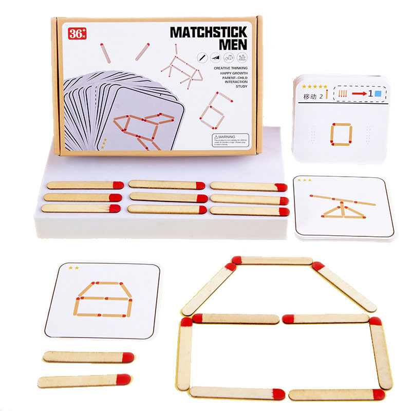 Montessori Matches Puzzles Gam - Board Game Ideas บทวิจารณ์และราคา