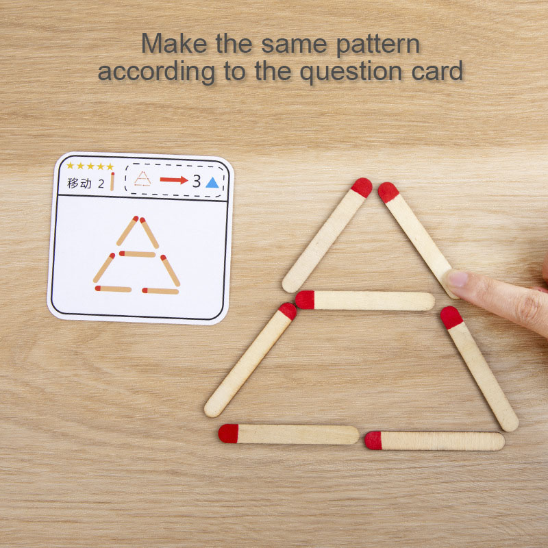 Montessori Matches Puzzles Gam - Board Game Ideas บทวิจารณ์และราคา