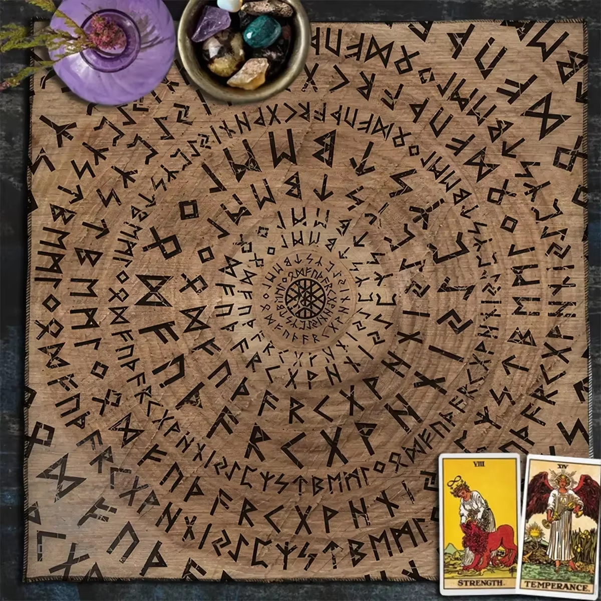 Viking Runes Altar Cloth, Nors - Board Game Vikings บทวิจารณ์และราคา