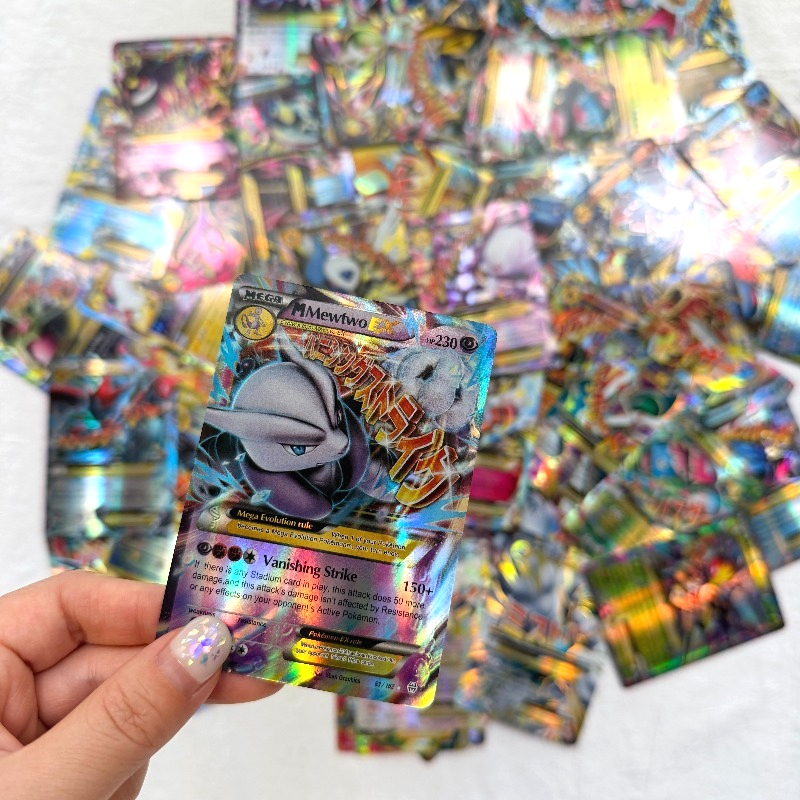 60pcs Mega Pokemon EX Trading  - Board Game Zoo บทวิจารณ์และราคา