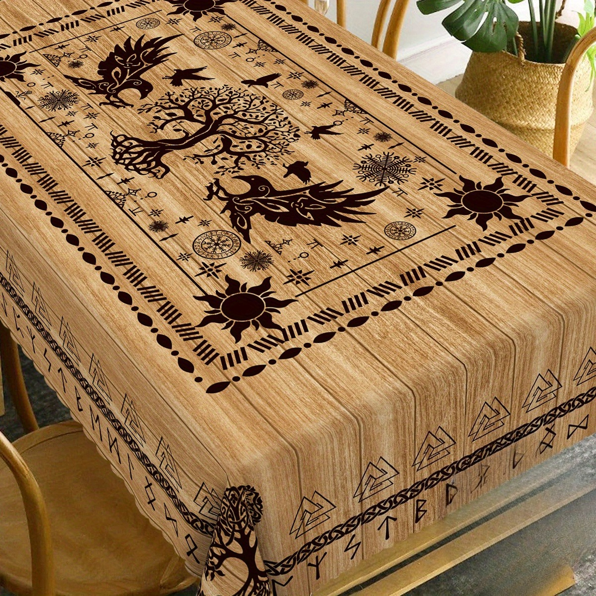 Vintage Viking Style Tree of L - Board Game Vikings บทวิจารณ์และราคา