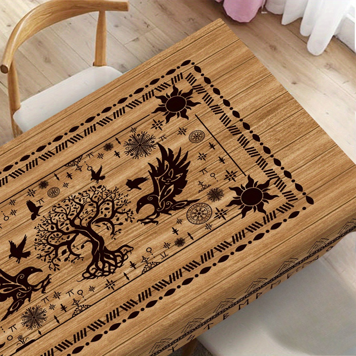 Vintage Viking Style Tree of L - Board Game Vikings บทวิจารณ์และราคา
