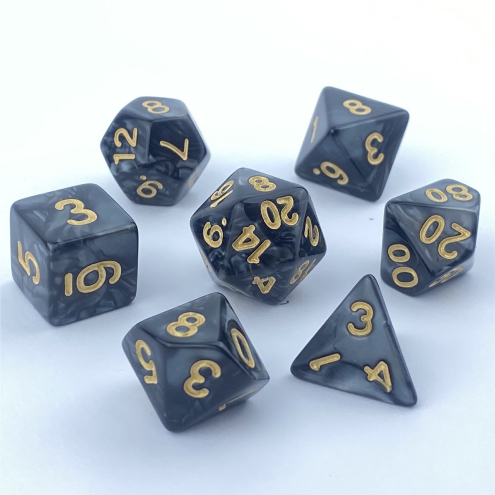 7pcs Dice Set Board Games Roll - Board Game Hegemony บทวิจารณ์และราคา