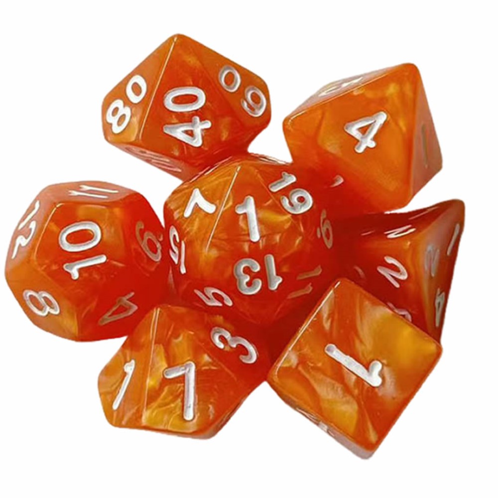 7pcs Dice Set Board Games Roll - Board Game Hegemony บทวิจารณ์และราคา