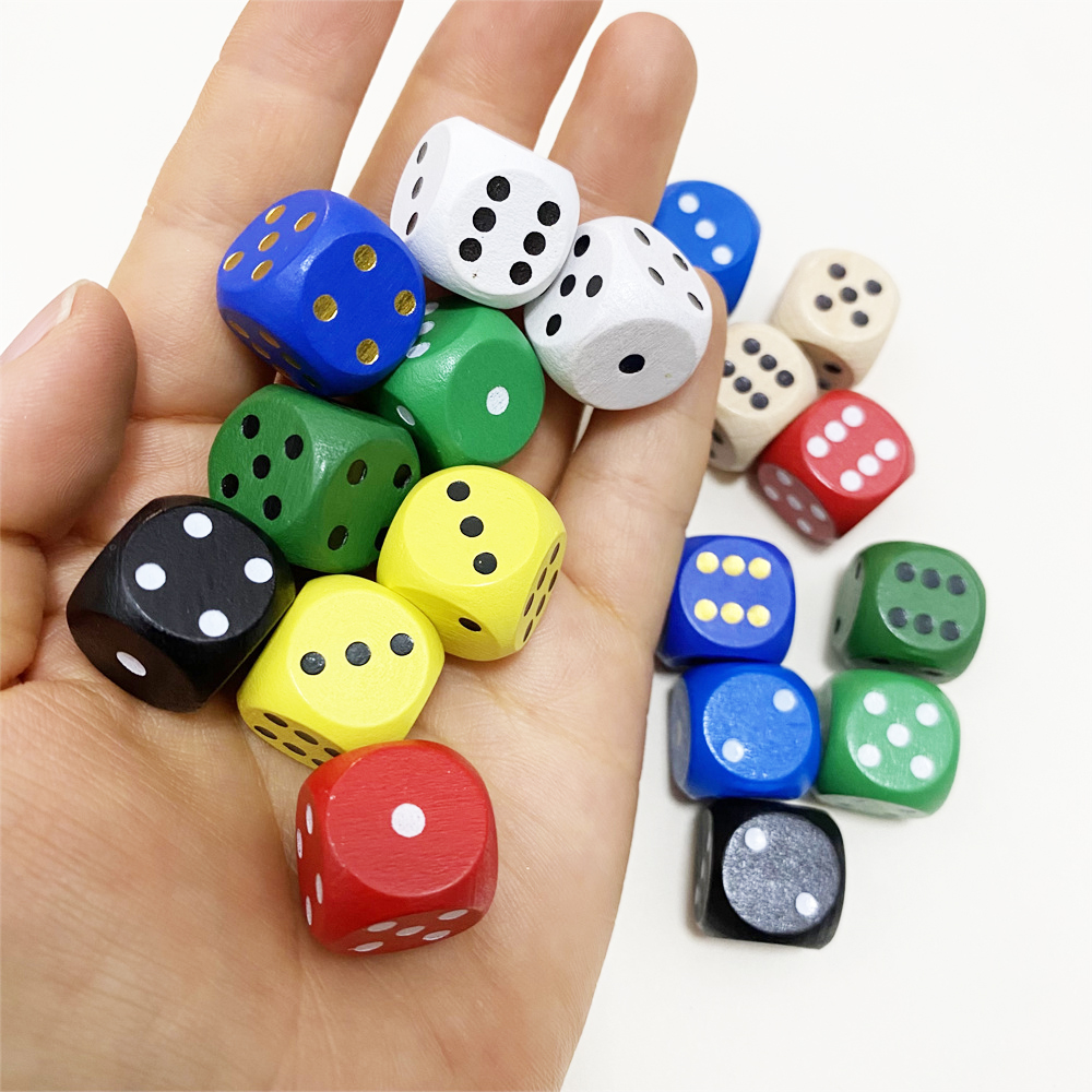 50 Pcs/Set 16mm Wooden Point C - Dice Tower Wooden บทวิจารณ์และราคา