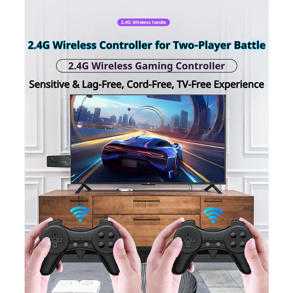 Portable 4K Retro Game Stick C - Board Game Journal บทวิจารณ์และราคา