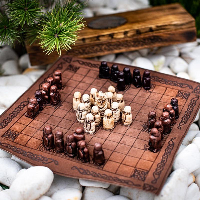 Viking Game Chess Set Traditio - Board Game Vikings บทวิจารณ์และราคา