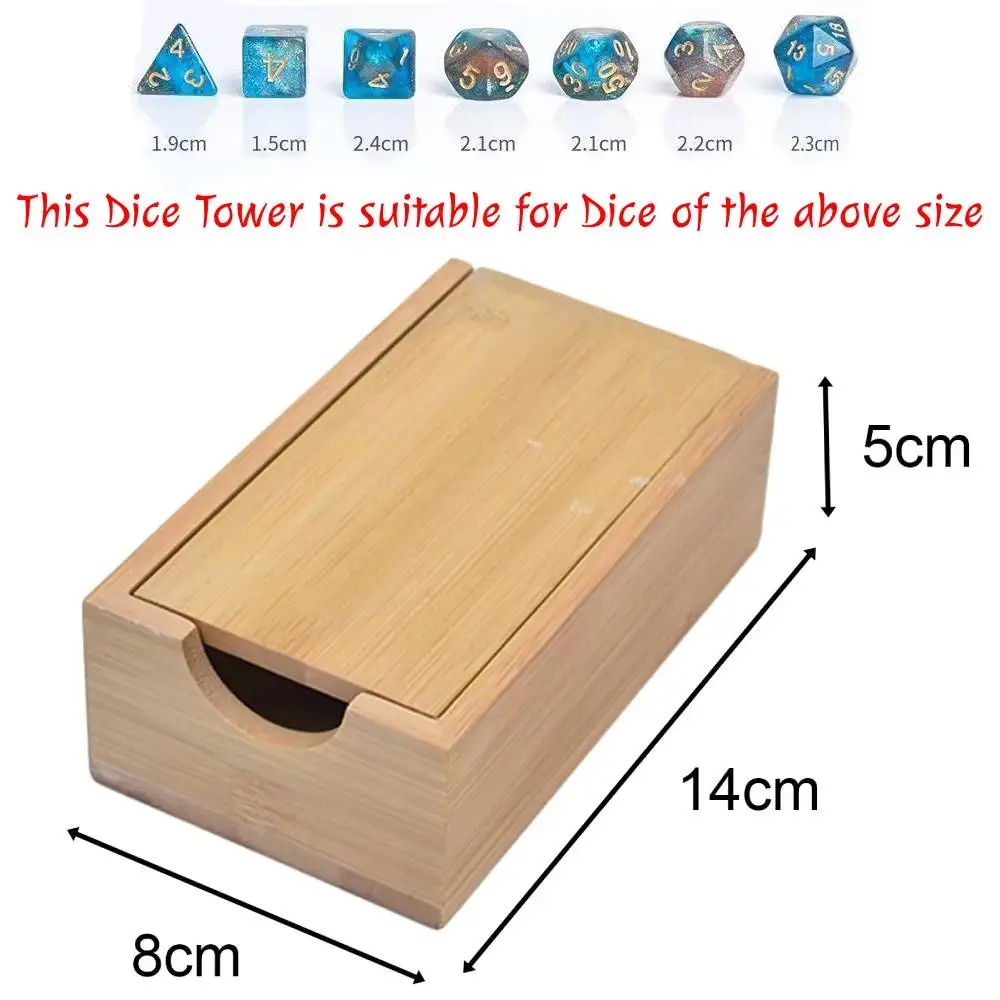 Foldable Wooden Dice Tower Dic - Dice Tower Wooden บทวิจารณ์และราคา