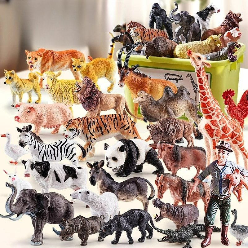 Montessori Toy Wild Farm Dinos - Board Game Zoo บทวิจารณ์และราคา
