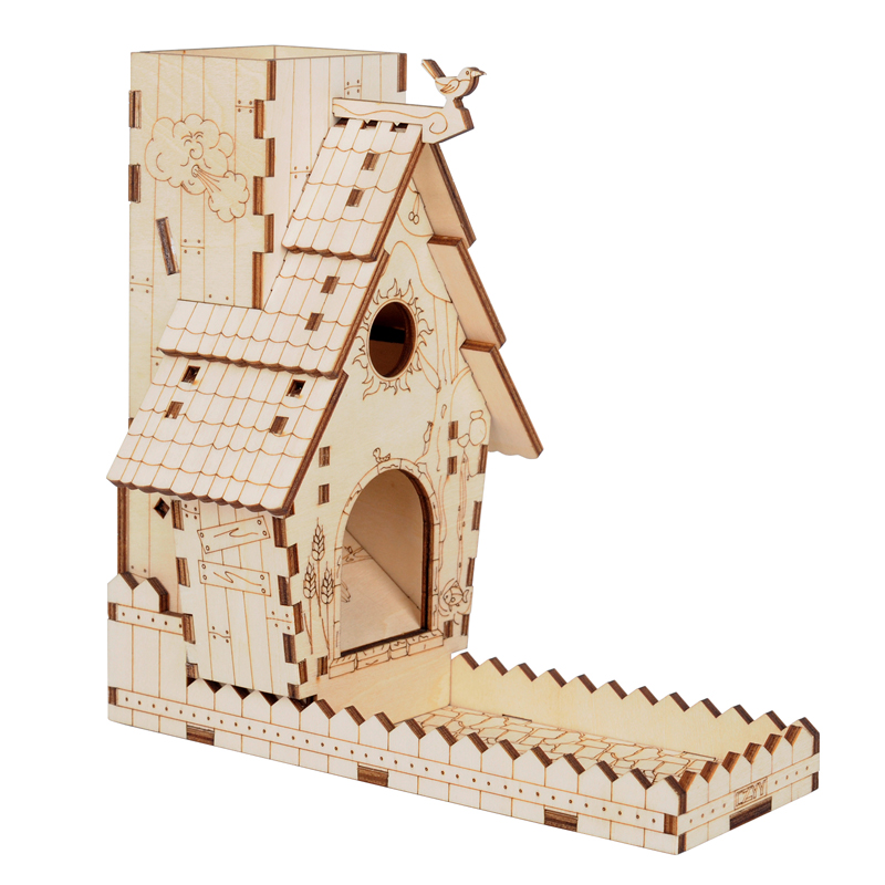 CZYY Bird Feeder Dice Tower wi - Dice Tower Wooden บทวิจารณ์และราคา