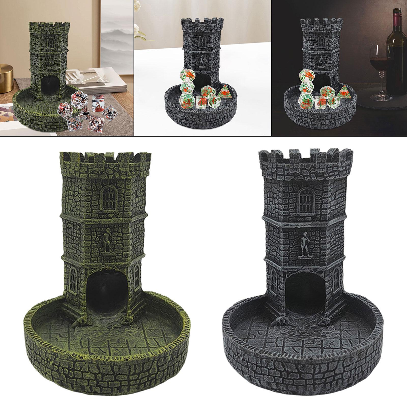 Castle Dice Tower Tabletop Rol - Dice Tower Wooden บทวิจารณ์และราคา