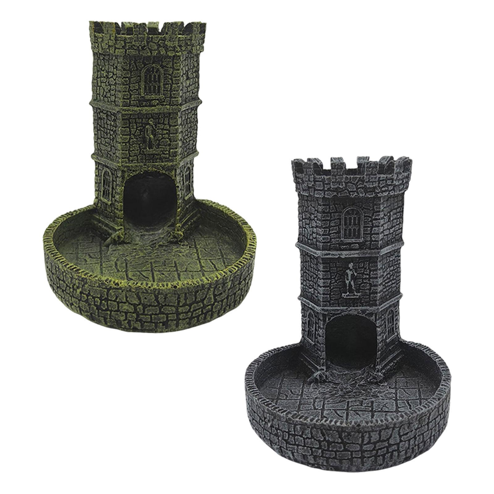 Castle Dice Tower Tabletop Rol - Dice Tower Wooden บทวิจารณ์และราคา
