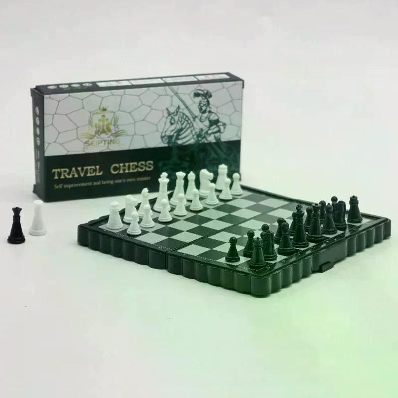 Mini Magnetic Chess Set Foldin - Magnetic Travel Chess บทวิจารณ์และราคา