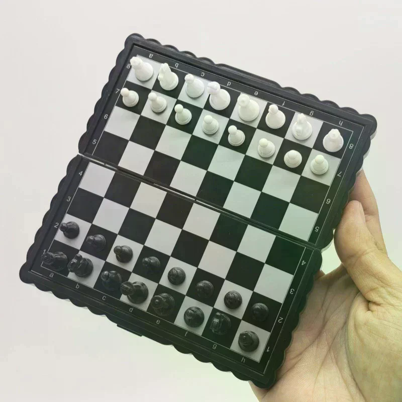 Mini Magnetic Chess Set Foldin - Magnetic Travel Chess บทวิจารณ์และราคา