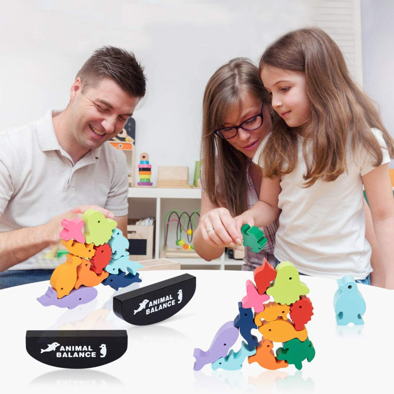 New Children Montessori Wooden - Board Game Ideas บทวิจารณ์และราคา